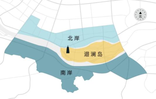 邛崍市迴瀾塔一島兩岸概念規(guī)劃設計